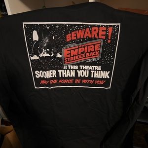 NWT Star Wars Empire Strikes Back Long Sleeve Shirt